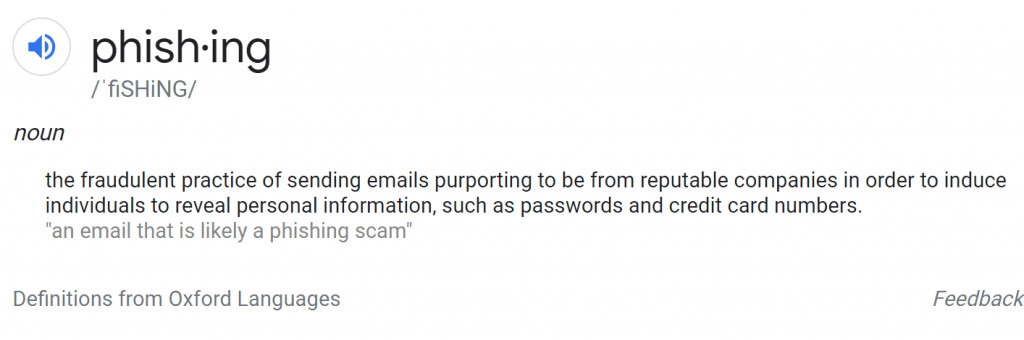 Read more about the article Convincing Phish